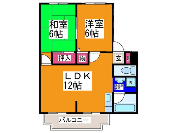 ア－バン春日の物件間取画像